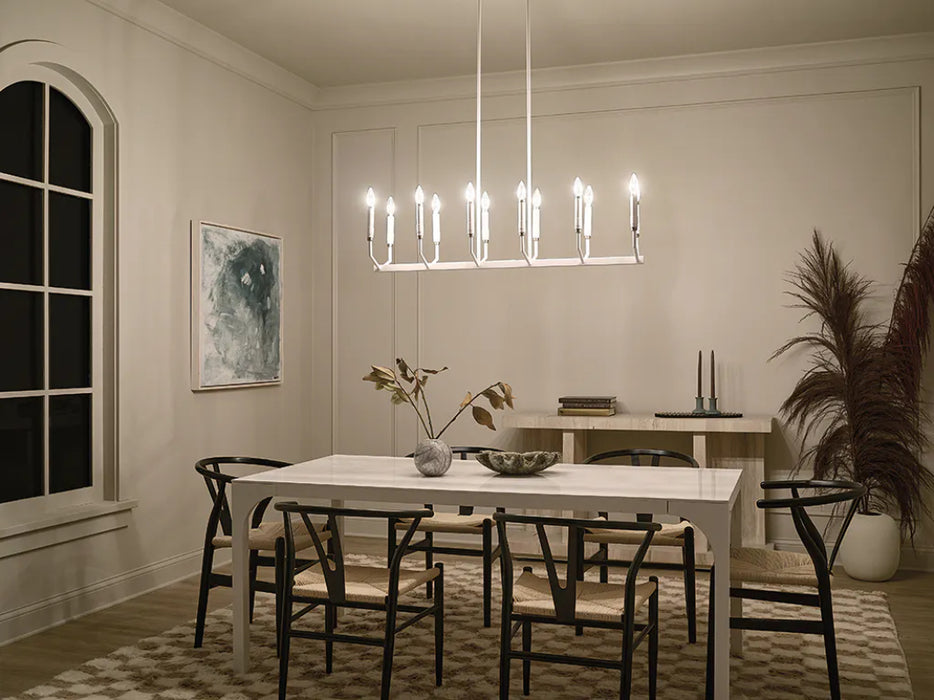 Kichler 52350 Armand 12-lt 43" Linear Chandelier
