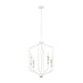 Kichler 52351 Armand 4-lt 19" Pendant-White with Classic Bronze