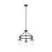 Kichler 52377 Everett 3-lt 23" Chandelier-Black