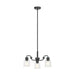 Kichler 52397 Aivian 3-lt 23" Chandelier-Black