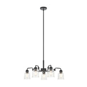 Kichler 52398 Aivian 5-lt 30" Chandelier-Black