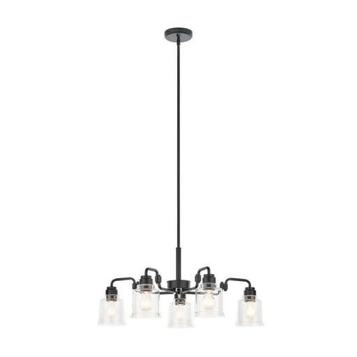 Kichler 52398 Aivian 5-lt 30" Chandelier-Black