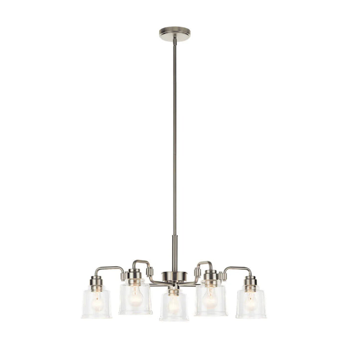 Kichler 52398 Aivian 5-lt 30" Chandelier-Brushed Nickel