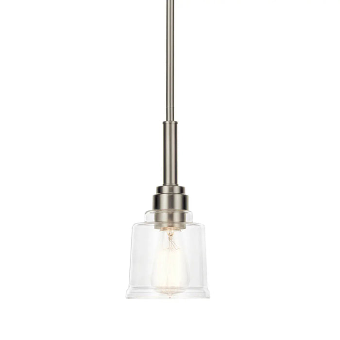 Kichler 52399 Aivian 1-lt 5" Pendant-Brushed Nickel