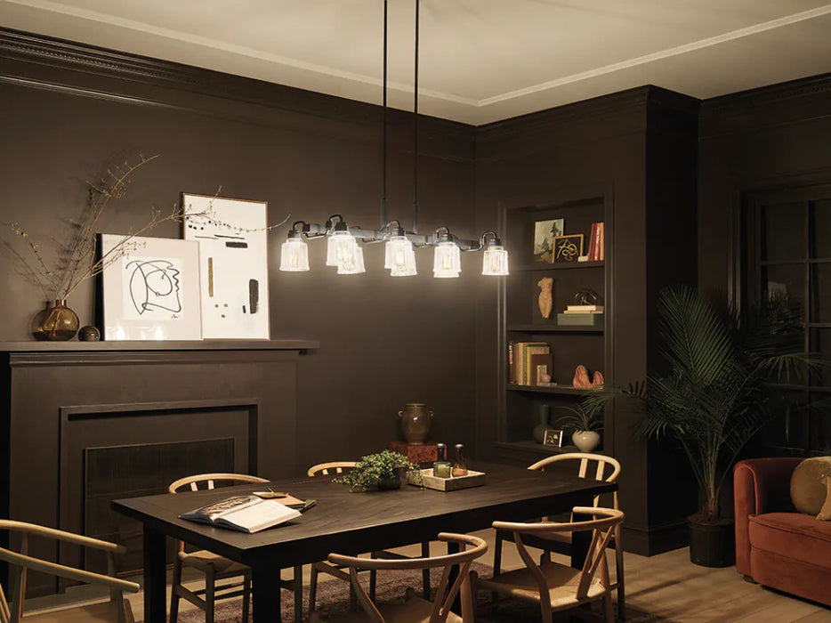 Kichler 52400 Aivian 8-lt 42" Linear Chandelier