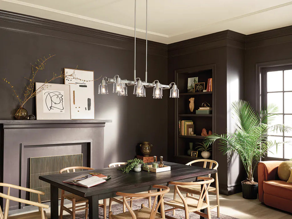 Kichler 52400 Aivian 8-lt 42" Linear Chandelier