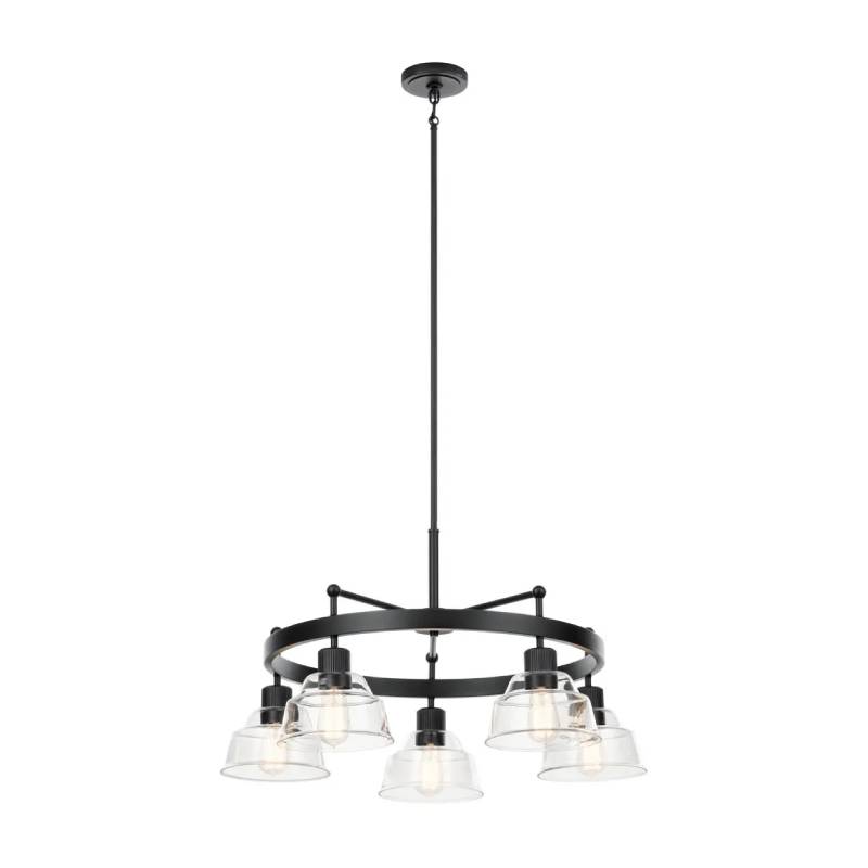 Kichler 52403 Eastmont 5-lt 32" Chandelier-Black