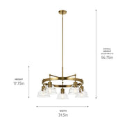 Kichler 52403 Eastmont 5-lt 32" Chandelier