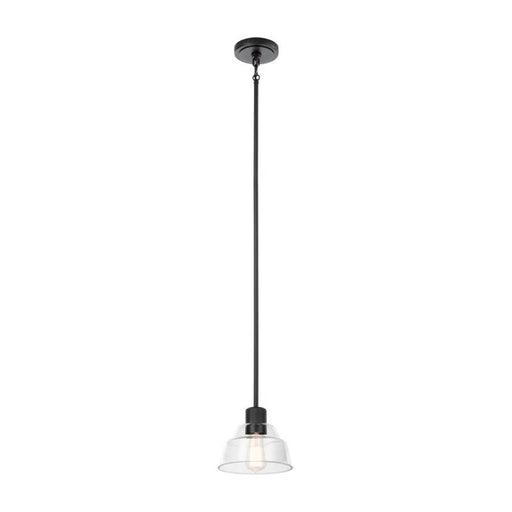 Kichler 52405 Eastmont 1-lt 8" Mini Pendant-Black