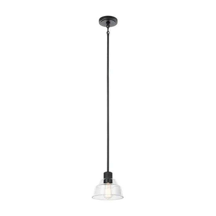 Kichler 52405 Eastmont 1-lt 8" Mini Pendant-Black