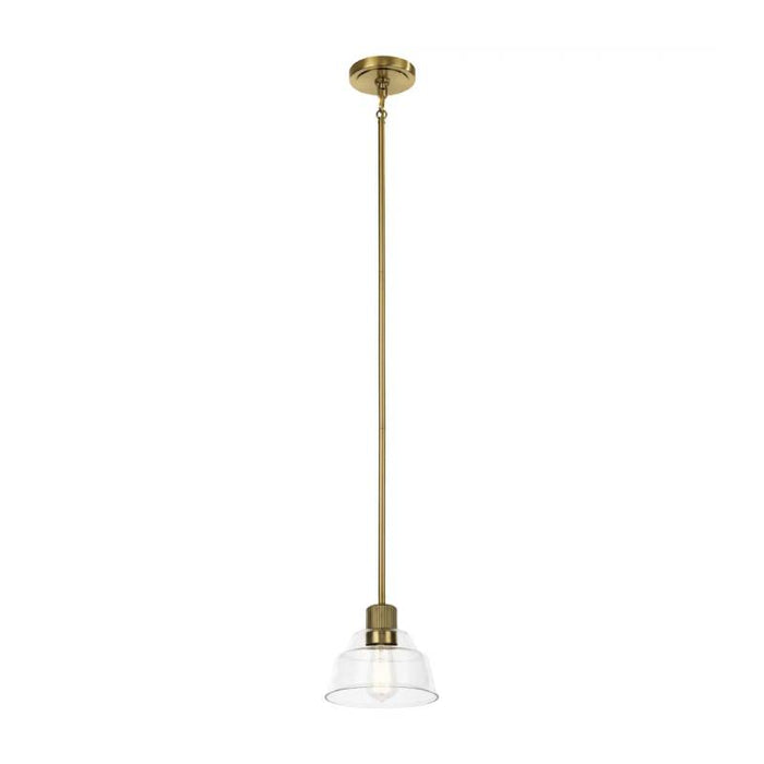 Kichler 52405 Eastmont 1-lt 8" Mini Pendant-Brushed Brass