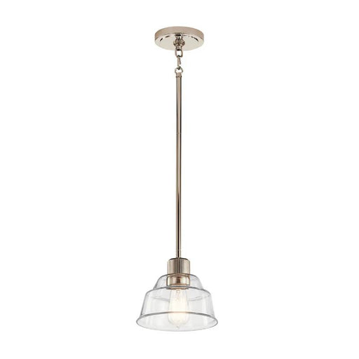 Kichler 52405 Eastmont 1-lt 8" Mini Pendant-Polished Nickel