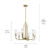 Kichler 52411 Kimrose 6-lt 27" Chandelier