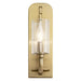 Kichler 52415 Kimrose 1-lt 14" Tall Wall Sconce-Brushed Natural Brass