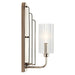 Kichler 52415 Kimrose 1-lt 14" Tall Wall Sconce-Polished Nickel