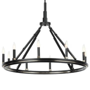 Kichler 52421 Emmala 10-lt 34" Chandelier-Black