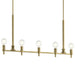 Kichler 52425 Torvee 5-lt 42" Linear Chandelier