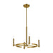 Kichler 52426 Tolani 4-lt 26" Chandelier-Brushed Natural Brass