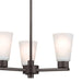 Kichler 52435 Stamos 3-lt 18" Chandelier