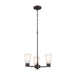 Kichler 52435 Stamos 3-lt 18" Chandelier-Olde Bronze