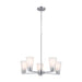 Kichler 52436 Stamos 5-lt 24" Chandelier-Brushed Nickel
