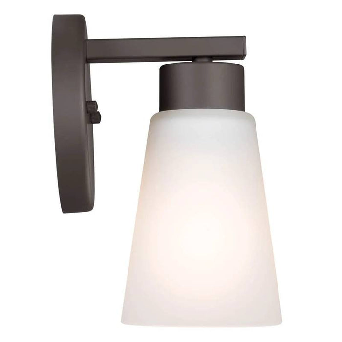 Kichler 52437 Stamos 1-lt 8" Tall Wall Sconce-Olde Bronze