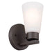 Kichler 52437 Stamos 1-lt 8" Tall Wall Sconce-Olde Bronze
