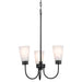 Kichler 52442 Erma 3-lt 18" Chandelier-Black