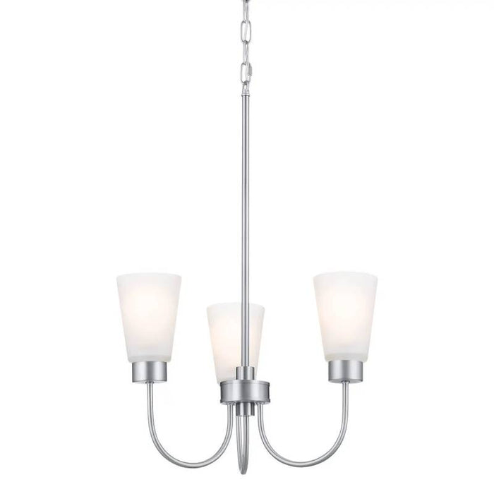 Kichler 52442 Erma 3-lt 18" Chandelier-Brushed Nickel