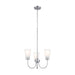 Kichler 52442 Erma 3-lt 18" Chandelier-Brushed Nickel