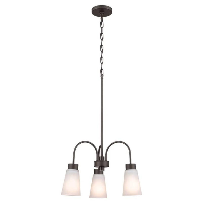 Kichler 52442 Erma 3-lt 18" Chandelier-Olde Bronze