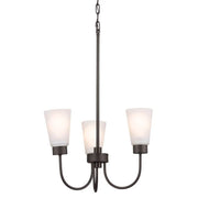 Kichler 52442 Erma 3-lt 18" Chandelier-Olde Bronze