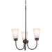 Kichler 52442 Erma 3-lt 18" Chandelier-Olde Bronze