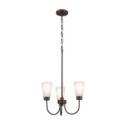 Kichler 52442 Erma 3-lt 18" Chandelier-Olde Bronze