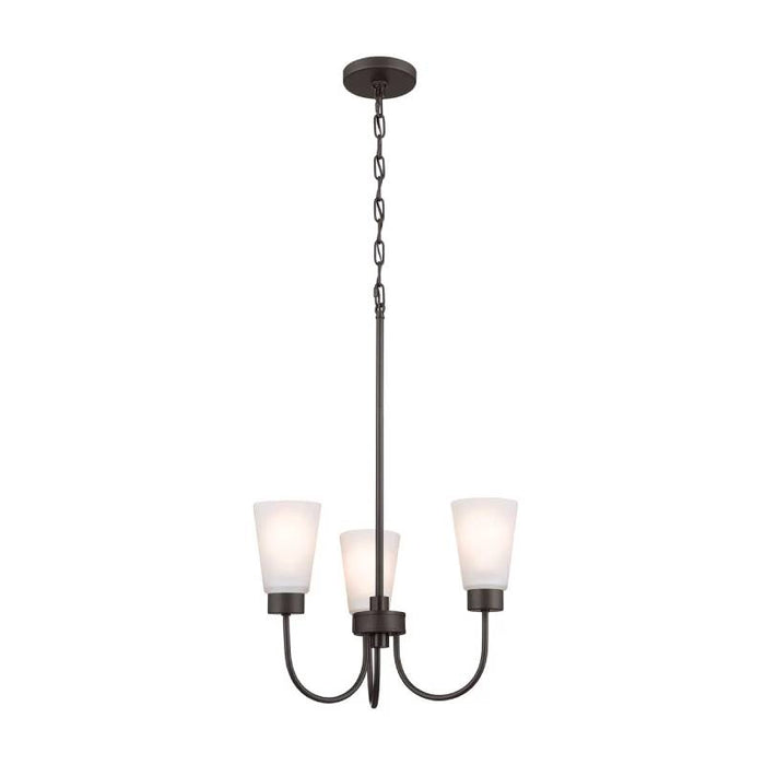 Kichler 52442 Erma 3-lt 18" Chandelier-Olde Bronze