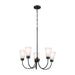 Kichler 52443 Erma 5-lt 24" Chandelier-Black