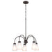 Kichler 52443 Erma 5-lt 24" Chandelier-Olde Bronze