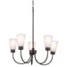 Kichler 52443 Erma 5-lt 24" Chandelier-Olde Bronze