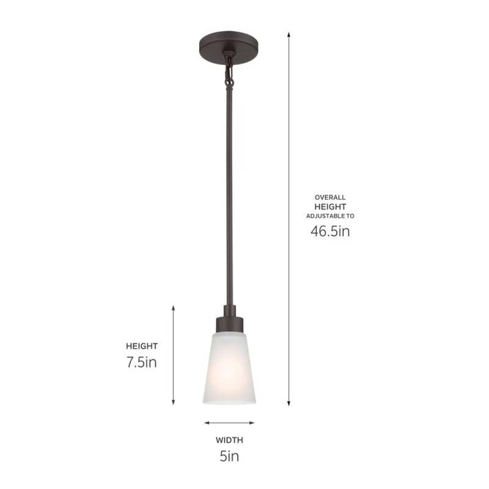 Kichler 52444 Erma 1-lt 5" Pendant