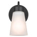 Kichler 52445 Erma 1-lt 8" Tall Wall Sconce-Black