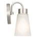 Kichler 52445 Erma 1-lt 8" Tall Wall Sconce-Brushed Nickel