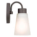 Kichler 52445 Erma 1-lt 8" Tall Wall Sconce-Olde Bronze