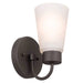 Kichler 52445 Erma 1-lt 8" Tall Wall Sconce-Olde Bronze
