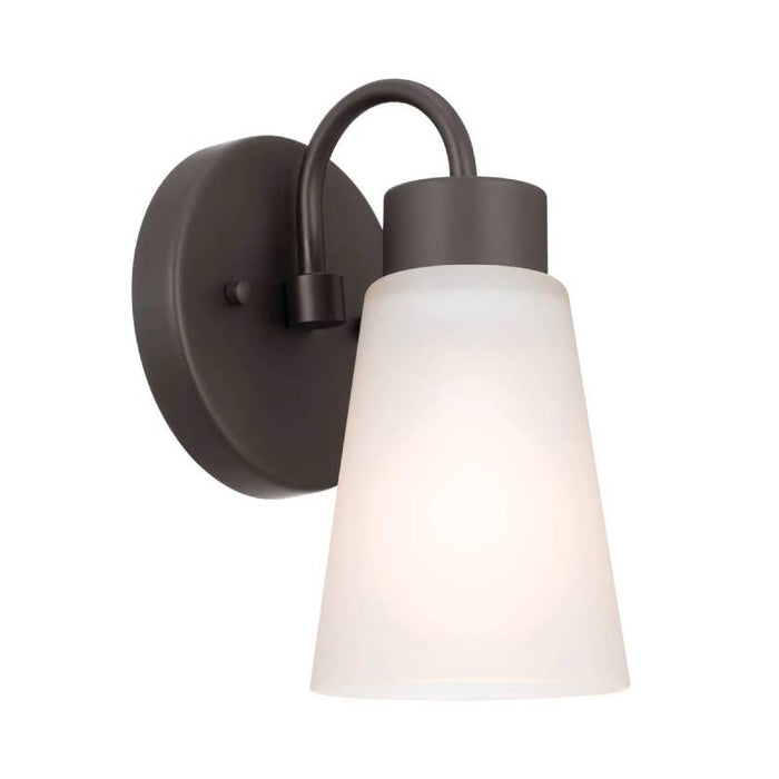 Kichler 52445 Erma 1-lt 8" Tall Wall Sconce-Olde Bronze