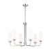 Kichler 52480 Truby 6-lt 29" Chandelier-Polished Nickel