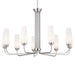Kichler 52481 Truby 9-lt 38" Chandelier-Polished Nickel