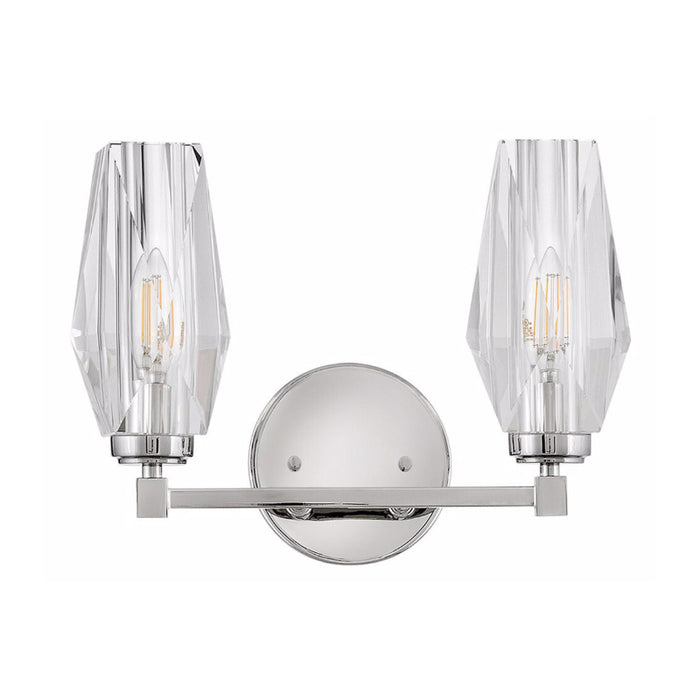 Hinkley 52482 Ana 2-lt 14" LED Vanity - Polished Nickel