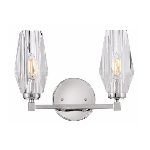 Hinkley 52482 Ana 2-lt 14" LED Vanity - Polished Nickel