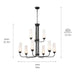 Kichler 52482 Truby 9-lt 34" Chandelier