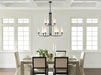 Kichler 52482 Truby 9-lt 34" Chandelier